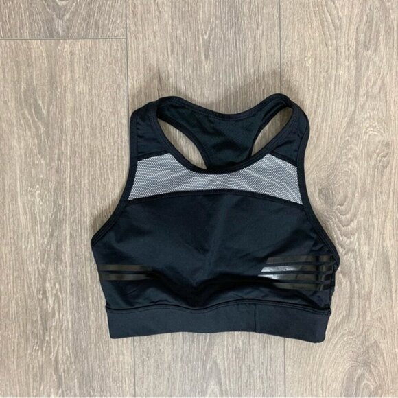 Lilybod Women's Sports Bra Tank Top Black Activewear Cropped Racerback Size XS - Picture 5 of 8